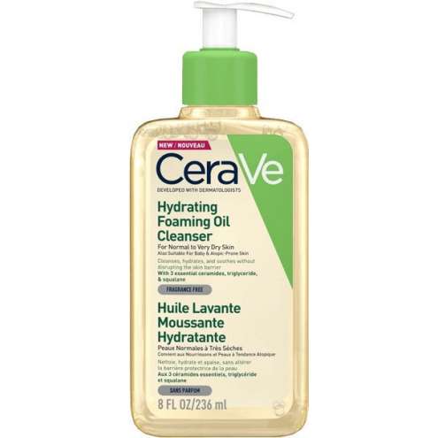 CERAVE Hydrating Foaming Oil Cleanser 236 ml